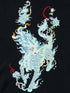 Black Dragon Embroidered Hoodie